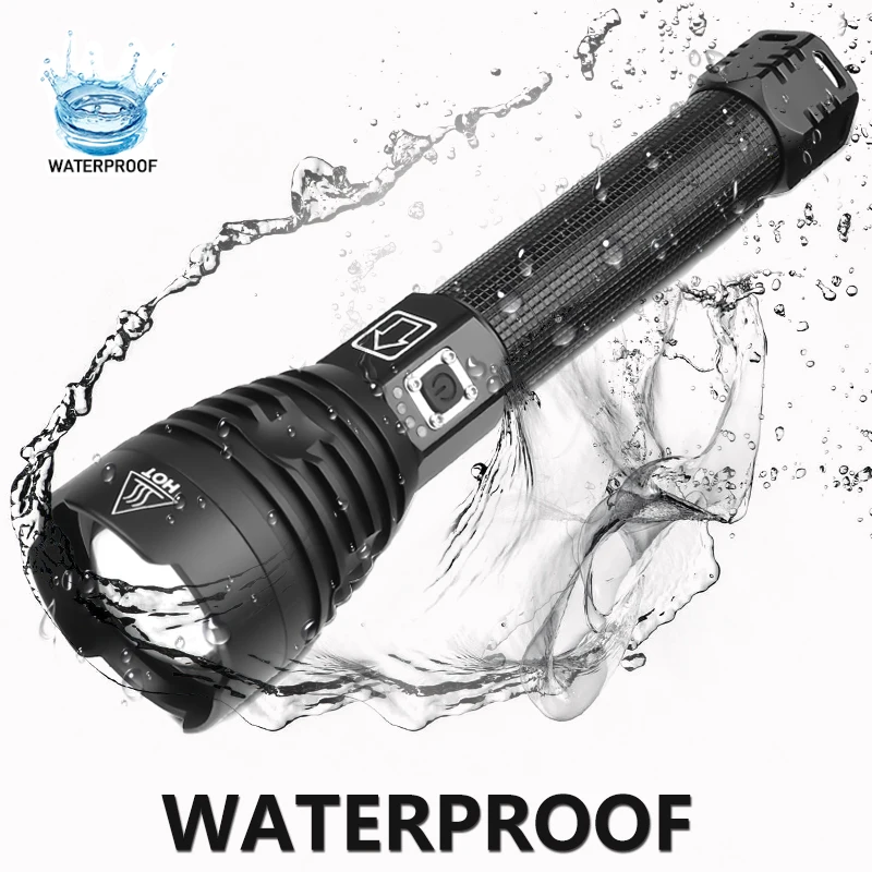 Cena XHP90 XLamp XHP70.2 najbardziej potężne latarka LED USB akumulator latarka taktyczna 18650 26650 Zoom latarka Camping latarka myśliwska s52
