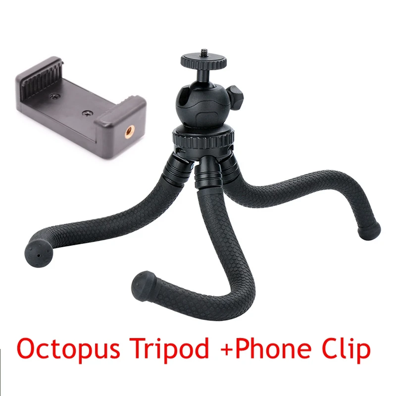 Bundle 2 Ulanzi Octopus Гибкий штатив для смартфона штатив подставка держатель телефона для iPhone Max 8 huawei samsung Gopro Xiaomi камера DJI - Цвет: Bundle 2