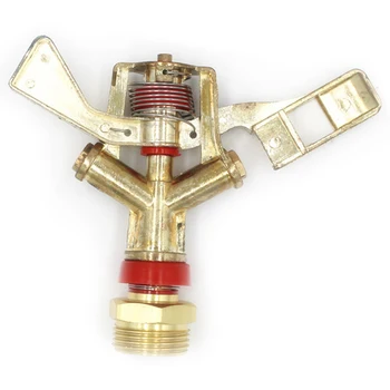 

10Pcs Metal Rotary Watering Impact Sprinkler For Garden Lawn Sprayer Nozzle Micro-Irrigation Hose End Sprinkler