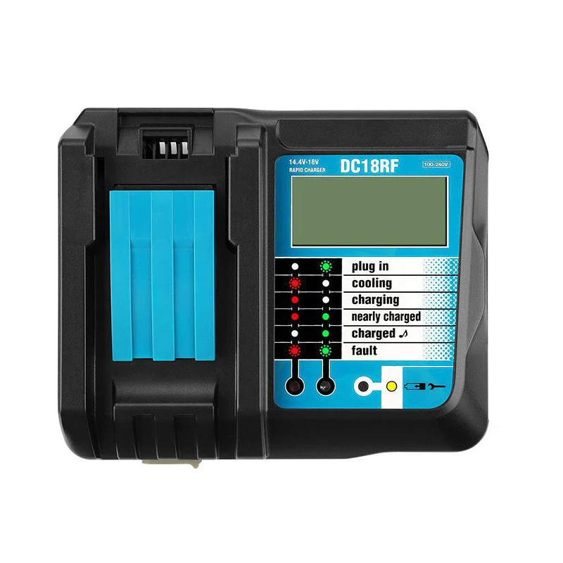 Быстрое зарядное устройство DC18RC цифровой дисплей 14,4 V/18 V 3A USB порт для Makita Замена Hi Dropship