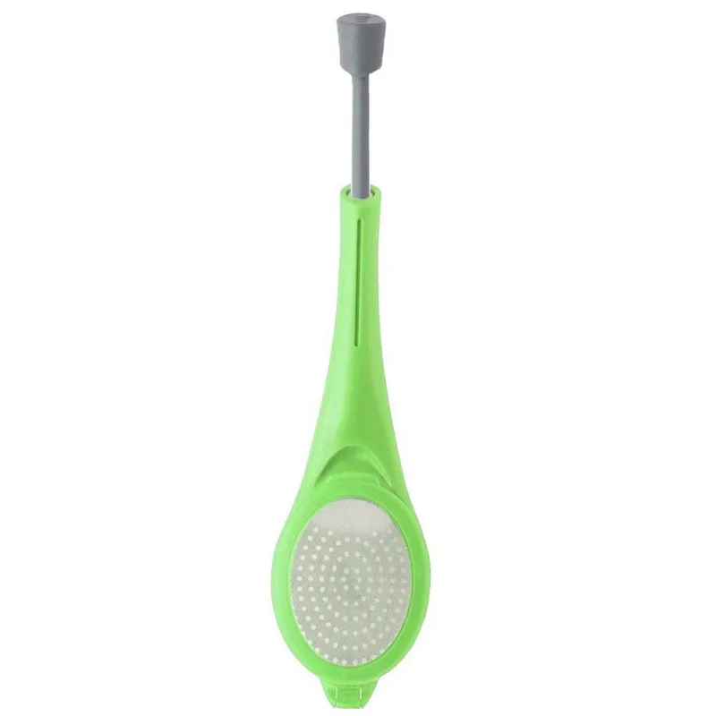Tea Infuser Gadget Press Food Grade Silicone Coffee & Tea Strainer Kitchen Tools Kitchen Accessories