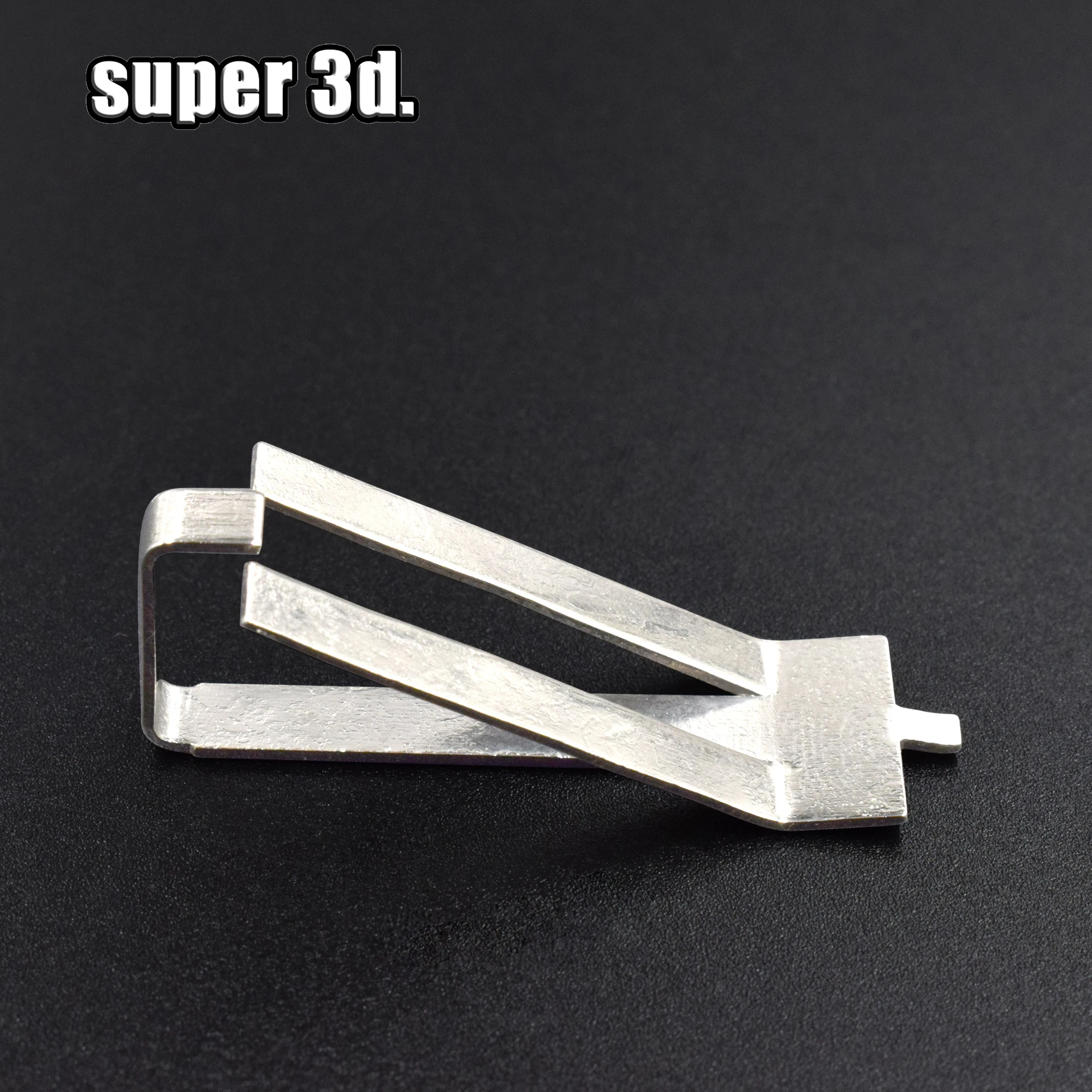 4/8pcs Glass Heated Bed Clip Clamp Heatbed clip Stainless Steel  3D printer parts For Build Platform Retainer