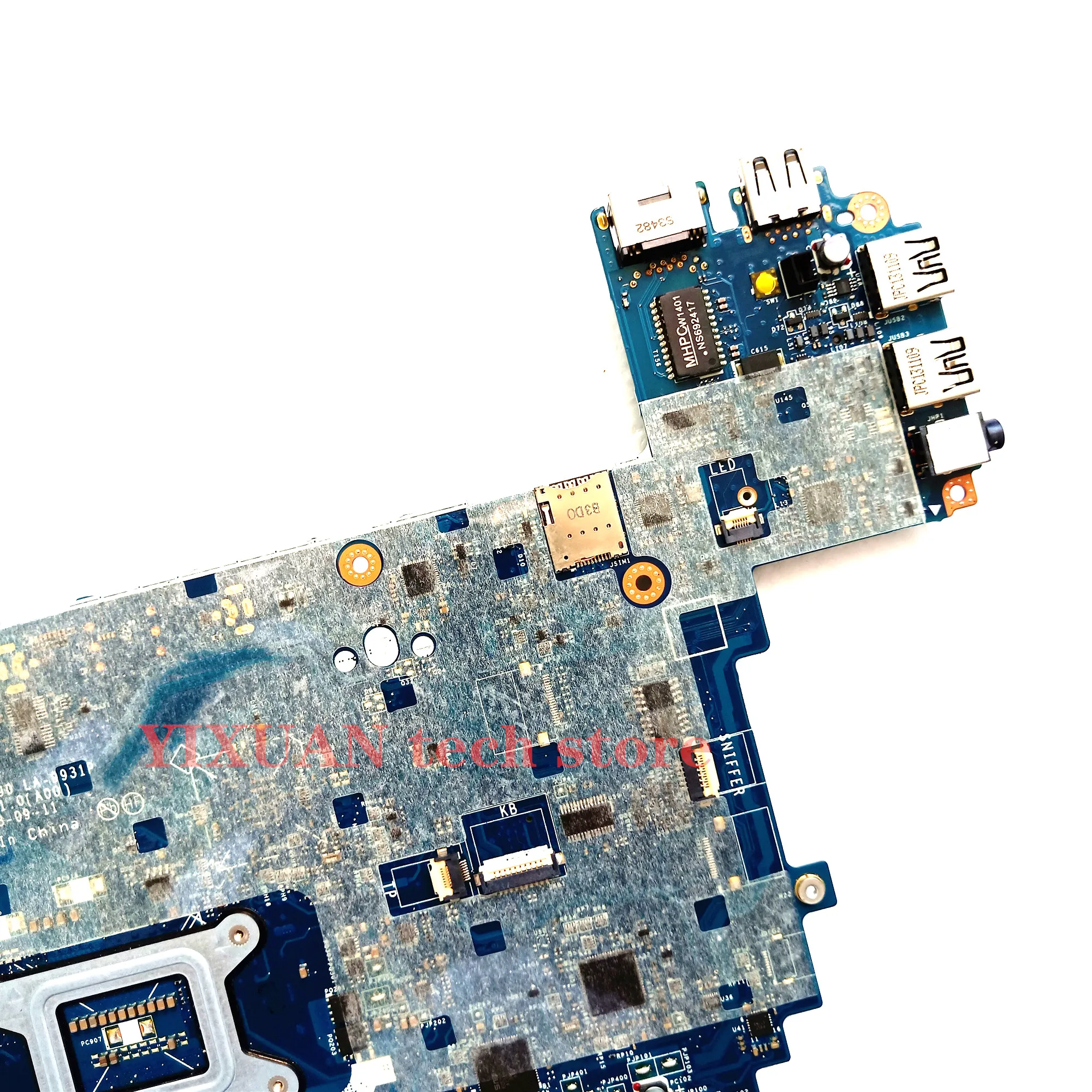 ESHAKHARE-placa base de ordenador portátil, LA-9931P para Dell Latitude E6440, LA-9931P, E6440, HM86, DDR3, 100%, prueba de trabajo - Imagen 5