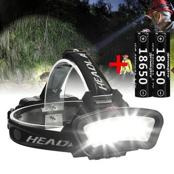 

4 Mode Waterproof Head Torch Adjust 90 Degree Night Light Outdoor Household Hiking Headlamp Camping Flashlight