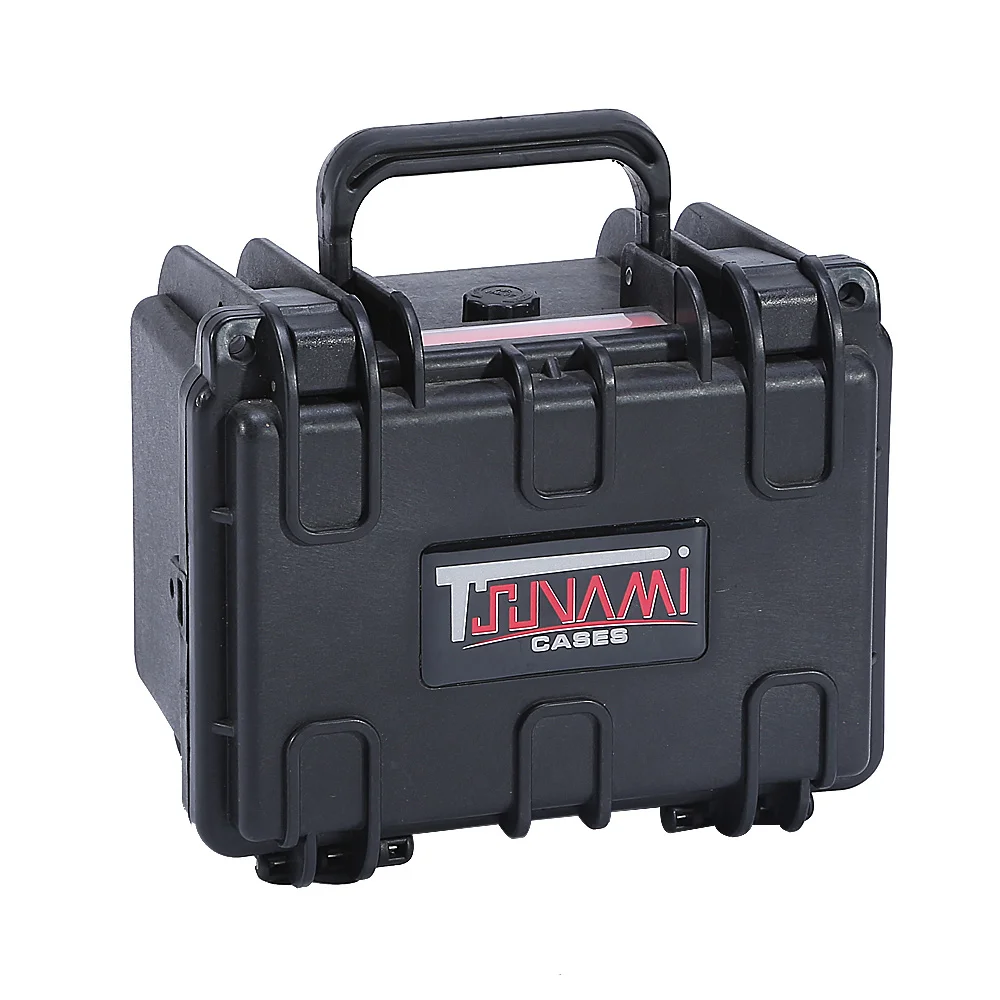 

PP Tool Case Plastic Safety Shockproof Waterproof IP67 Pre-cut Sponge Foam Sealed Equipment Rescue Photography Storage Toolbox