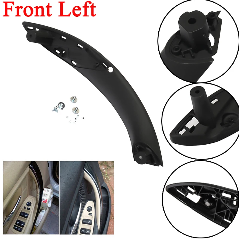 

MagicKit ABS Plastic Interior Door Panel Handle Sedan Pull Trim Cover Front Left For BMW 3 Series F30 F80 F31 F32 F35 F83 13-17