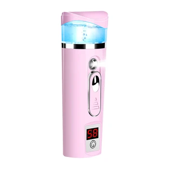

USB Charging Shrink Pores Home Skin Management Moisturizing Hydration Portable Electrical Mist Face Spray Facial Steamer