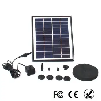 

5W Solar Panel Powered Water Pump Garden Pool Pond Fish Aquarium Fountain