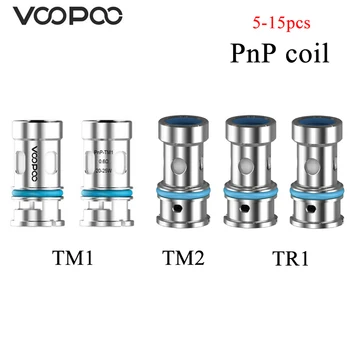 

5pcs/lot Original VOOPOO PnP Coil TM1 Mesh 0.6ohm / TM2 0.8ohm /TR1 1.2ohm head for Vinci Drag x Drag s Argus GT/ Air V Suit