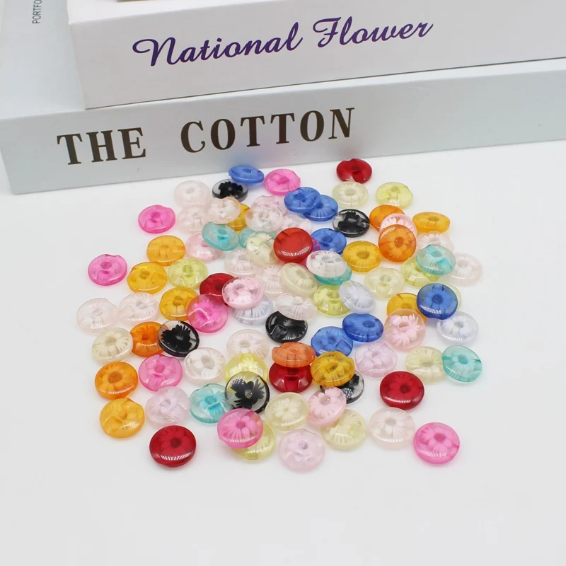 

50/100 шт., декоративные пуговицы для одежды