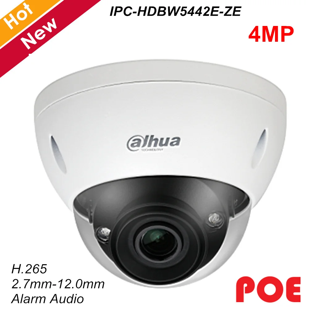 

Original Dahua Pro-AI 4MP Poe Network Camera H.265 Motorized 2.7mm-12.0mm IR 40m Support Alarm Audio Onvif P2P NVR IP Camera