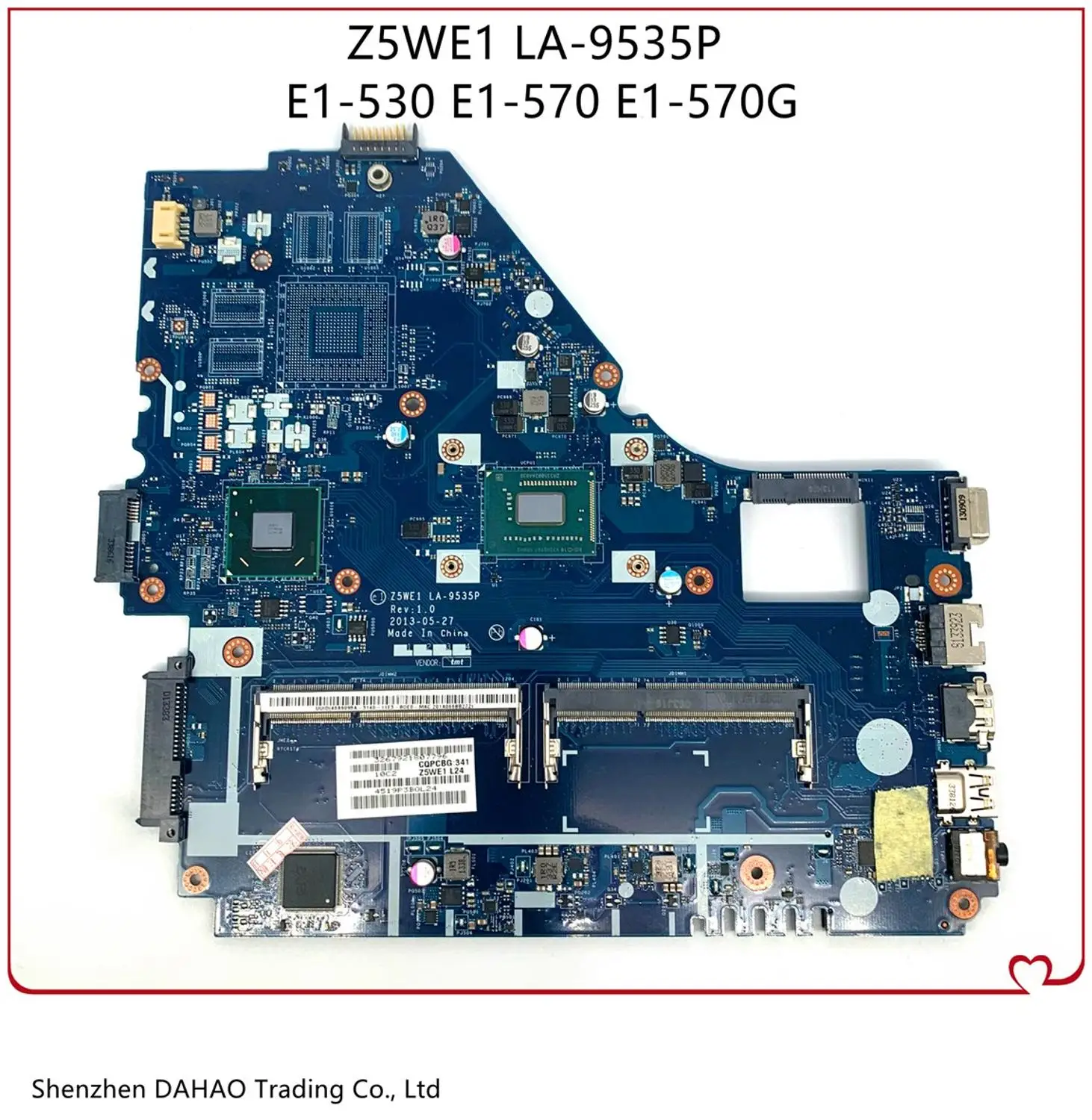 NBMEP11003 NB.MEP11.003 Z5WE1 LA-9535P для ACER E1-530 E1-570 E1-570G материнская плата портативного