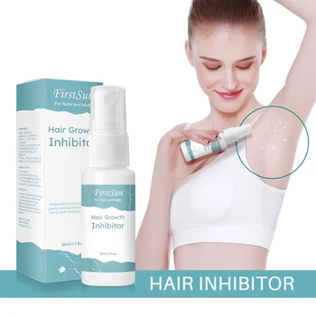 

30ml Neutral Natural Hair Inhibitor Spray Arm Leg Body Remover Mild Painless Hair Removal Skin Moisturizer TSLM2