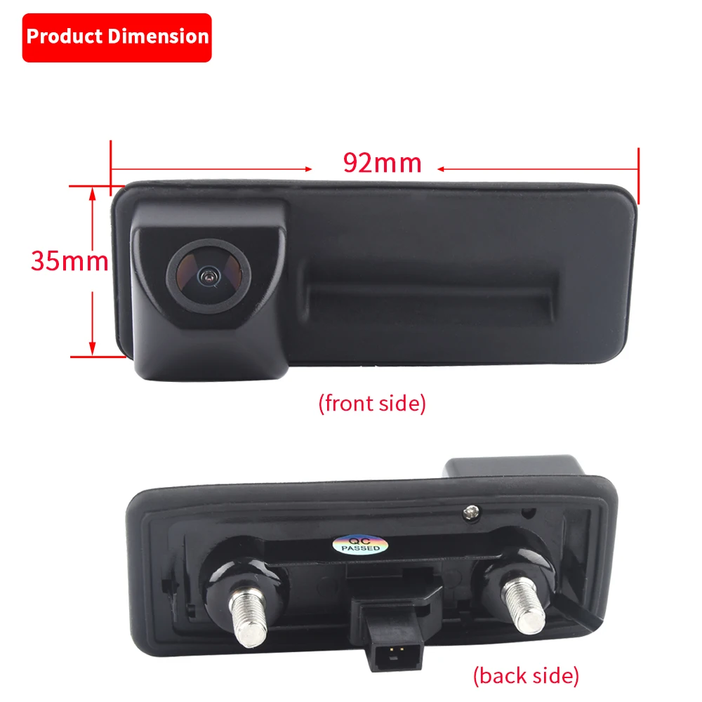Kabelgebundene Neue Auto-Rückfahrkamera für Skoda Roomster Fabia Octavia Yeti Superb – Detail 6