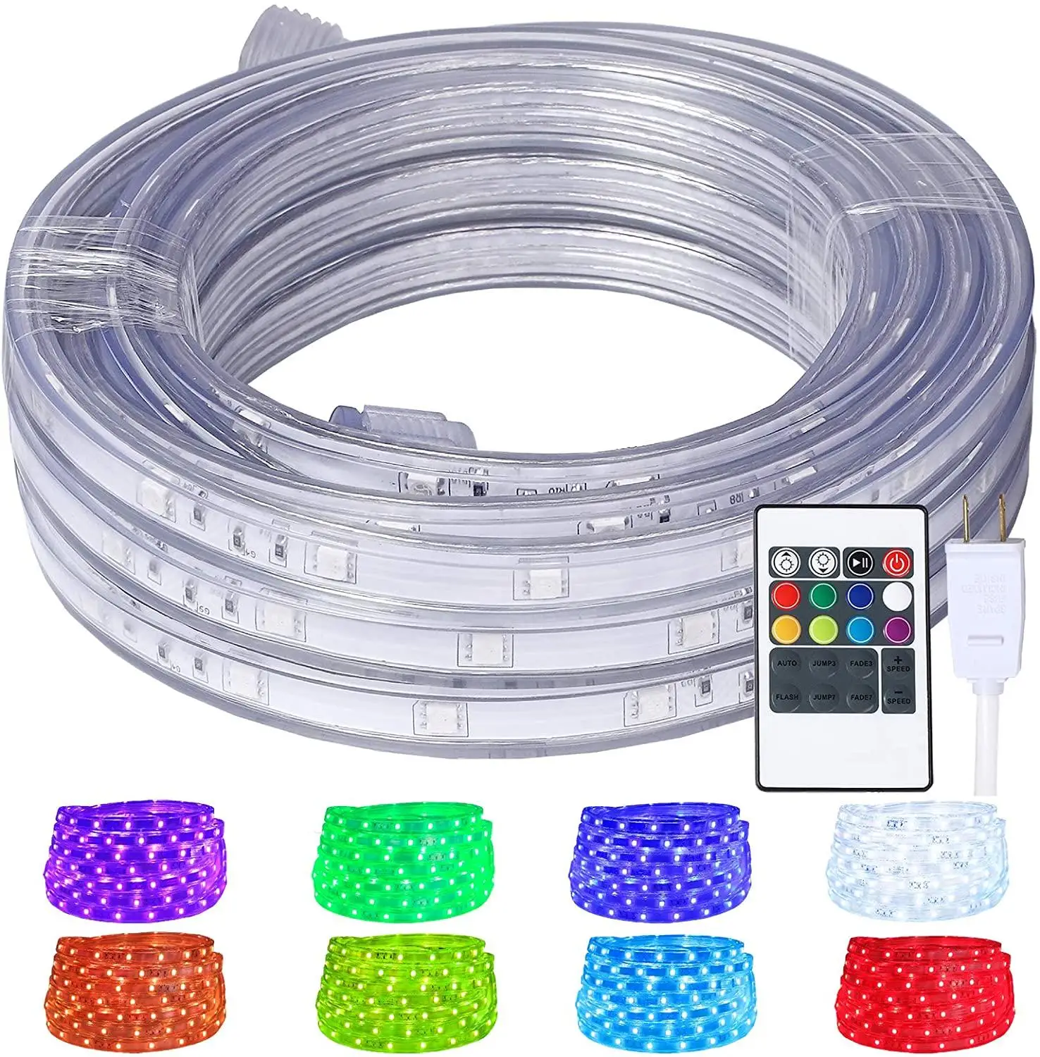 

LED Chip 5050 Christmas Lights Outdoor Indoor Rope Light For Bedroom