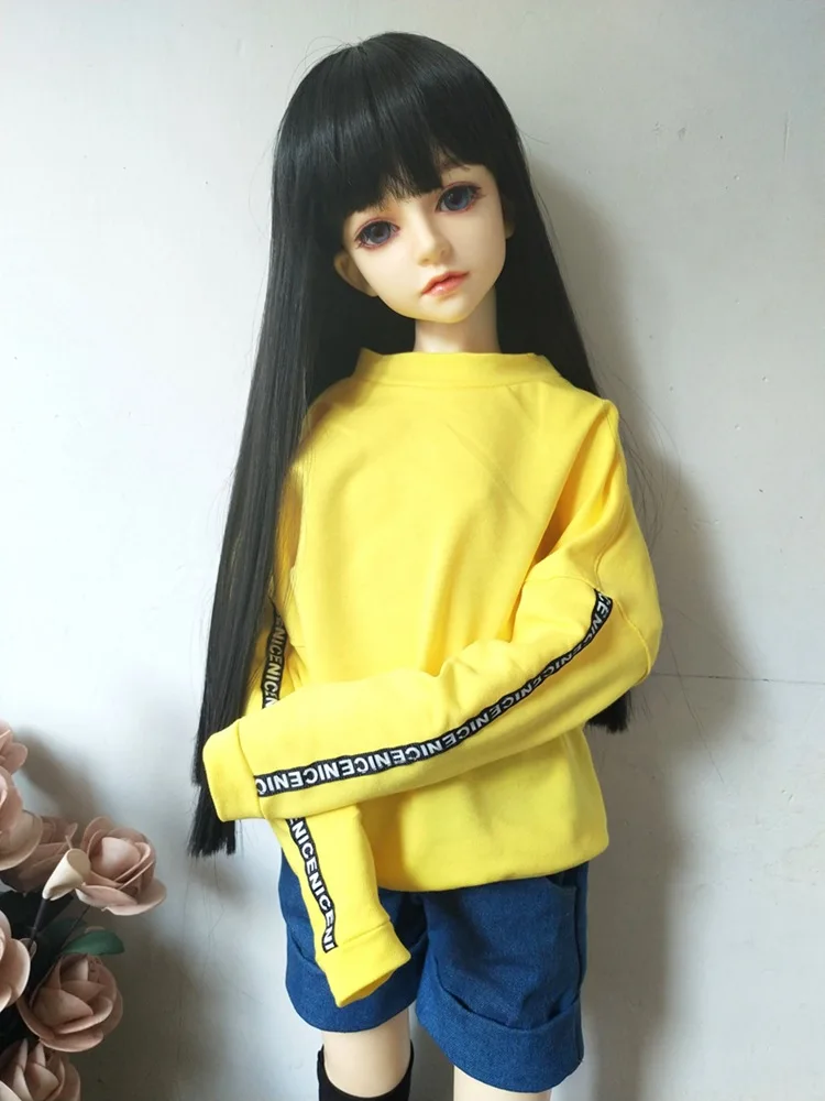 Fashion Doll Clothes Cotton Hoodies Solid Color Accessories For Bjd Dolls Girls Doll Accessories Toy For Children 1/3 1/4 1/6 barbie doll clothes doll clothes accessories doll clothes doll accessories