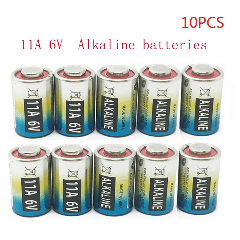 

10 PCS 11 A Primary 6 V Dry Cell L101 Alkaline Battery Remote Control Car Toy Watches Calculator
