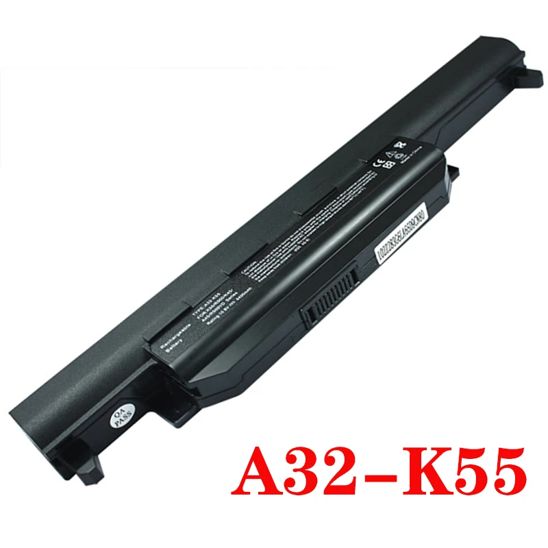 Аккумулятор для ноутбука Asus A32-K55 A33-K55 A41-K55 Батарея для Asus K55 K55A K55D K55DE K55DR K55N K55V K55VD K55VM K55VS ноутбук