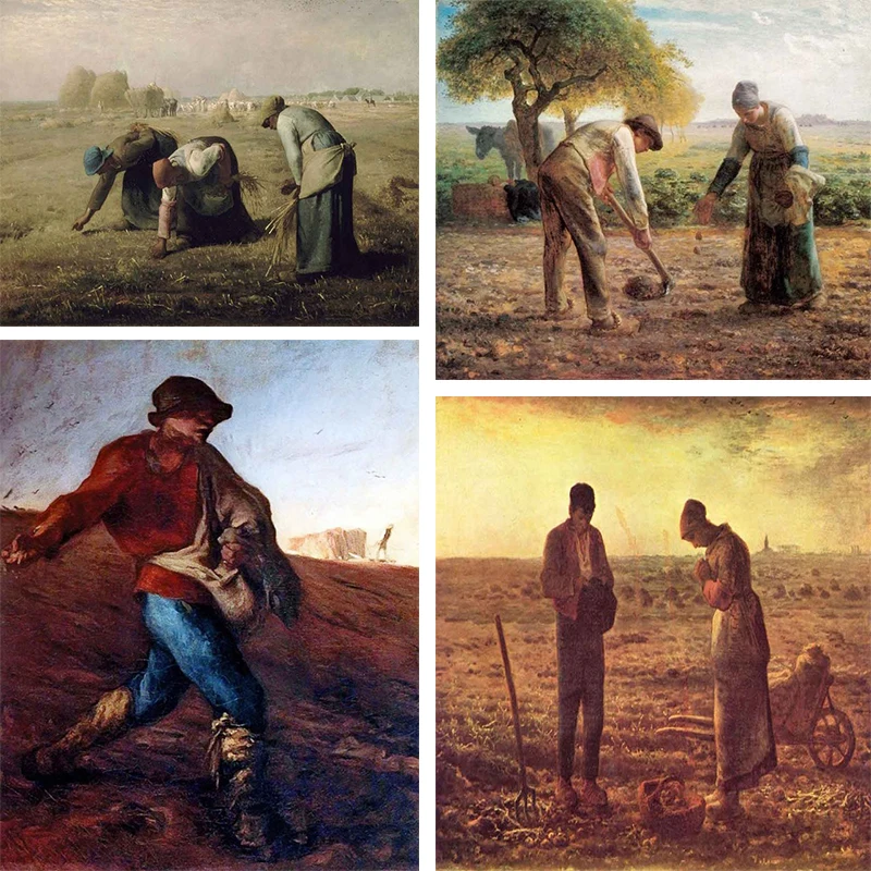 Картина для алмазной вышивки французский художник Серии J.F Millet 5D сделай сам