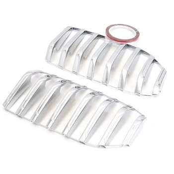 

ABS Chrome Front Center Grille Grid Cover Car Front Kidney Grill Grilles for BMW 3 Series G20 2019-20