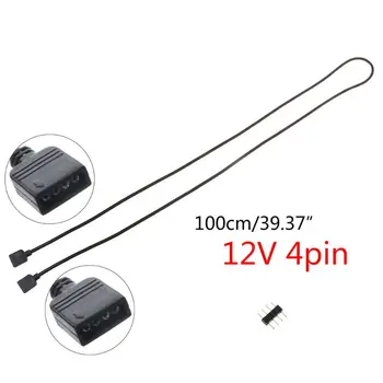 

12V 4Pin AURA RGB Extension Adapter Cable Motherboard to RGB Connector Splitter LX9B