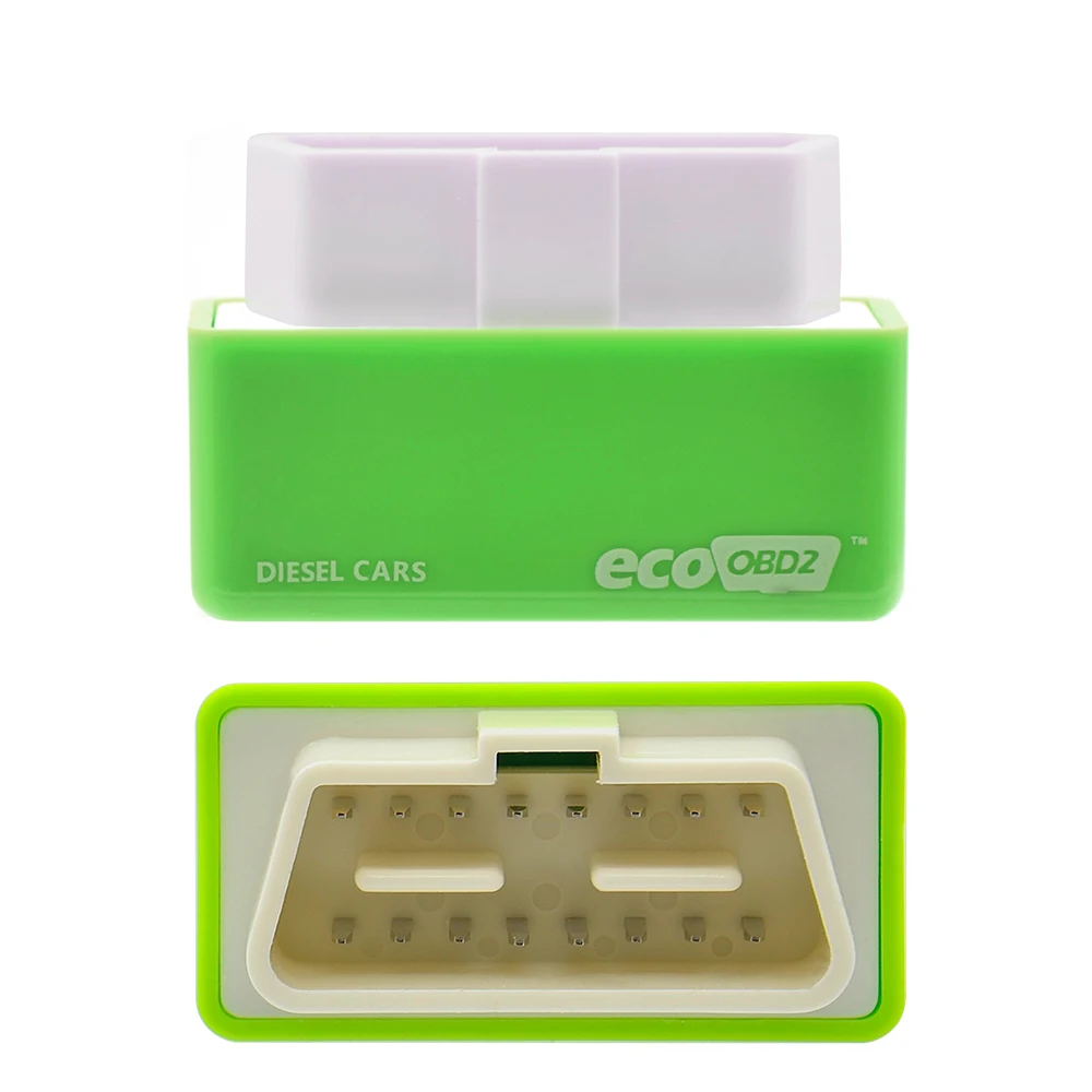 EcoOBD2 чип-тюнинговая коробка для ЭБУ, разъем OBD2, эко-экономичный чип, тюнинговая коробка, OBD Автомобильный Очиститель Топлива для бензиновых/дизельных автомобилей, экономия топлива 15