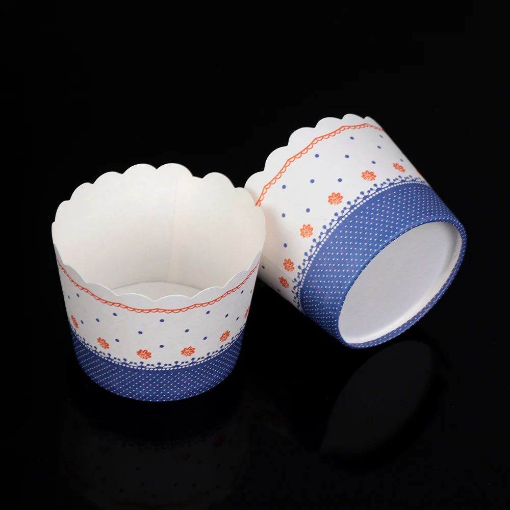 50PCS/Pack Cupcake Wrappers Cake Paper Cups Liner Case Trays Wedding Party Supplies Muffin Baking Cup 12Styles