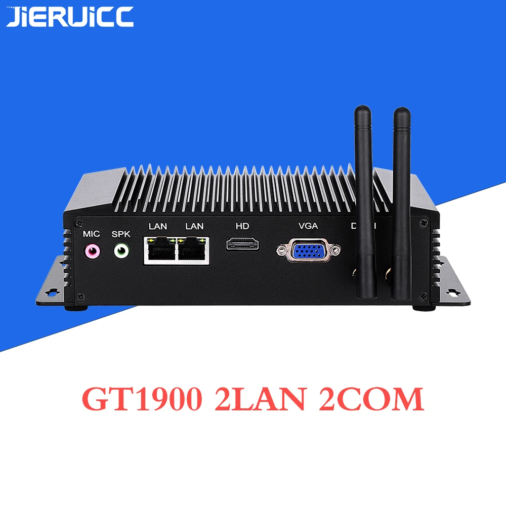 Безвентиляторный промышленный мини-ПК J1900 с 2RS232 RS422 RS485 COM 2LAN 1000 Мбит/с X86 |