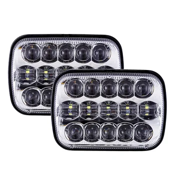 

11Pair 95W 7x6 5x7 Inch High Power Hi/Low LED Projector Sealed Beam Headlight Replace For Jeep Wrangler YJ Cherokee XJ