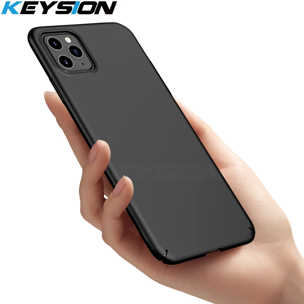 KEYSION Micro Matte Case for iPhone 11 Pro Max Ultra Slim Phone Back Cover Xs Xr 6s 8 7 Plus max | Мобильные телефоны и
