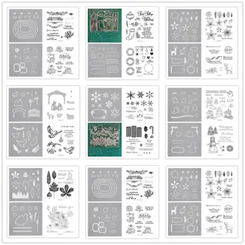 

French Metal Cutting Dies and Stamps For DIY Scrapbooking Paper Craft Handmade Card Punch Art Cutter Decorative