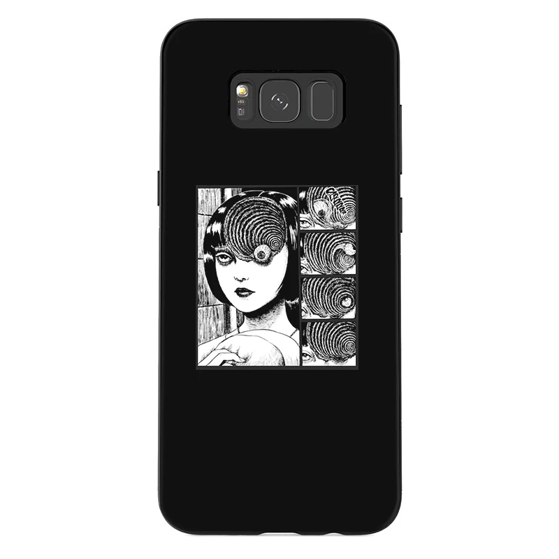 Мобильный чехол для телефона из термополиуретана для samsung A70 A60 A50 A40 A30 A20 A10 A9 A8 A7 A6 A5 A3 крышка Джунджи Ito футболки для девочек