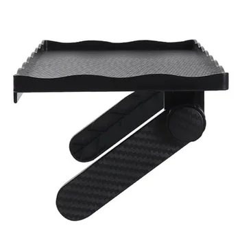 

Computer Monitor Storage Rack TV Top Shelf TV Screen Shelf Platform (Black)