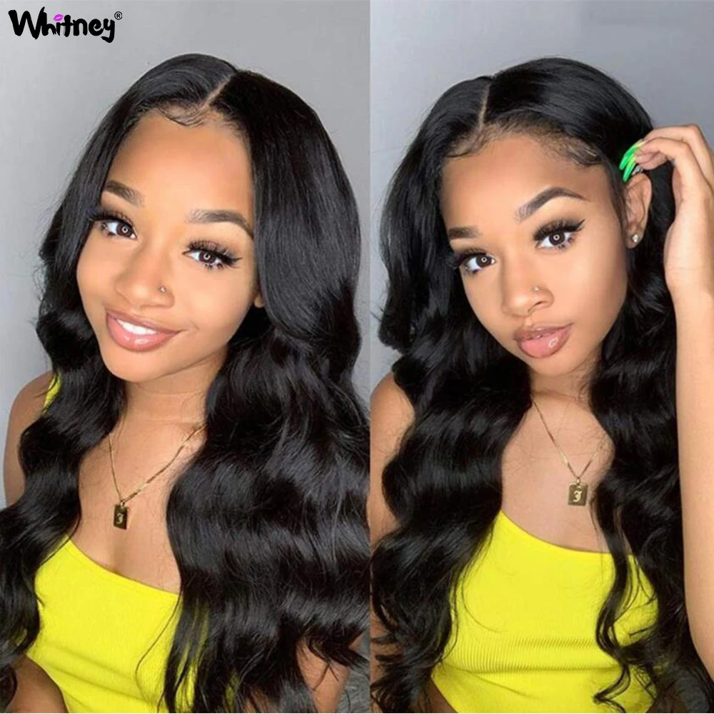 

Body Wave 13x6 T Part Lace Front Wig Brazilian Remy Hair 100% Human Hair Wig 30 Inch Pre Plucked With Baby Hair Whitney Wig