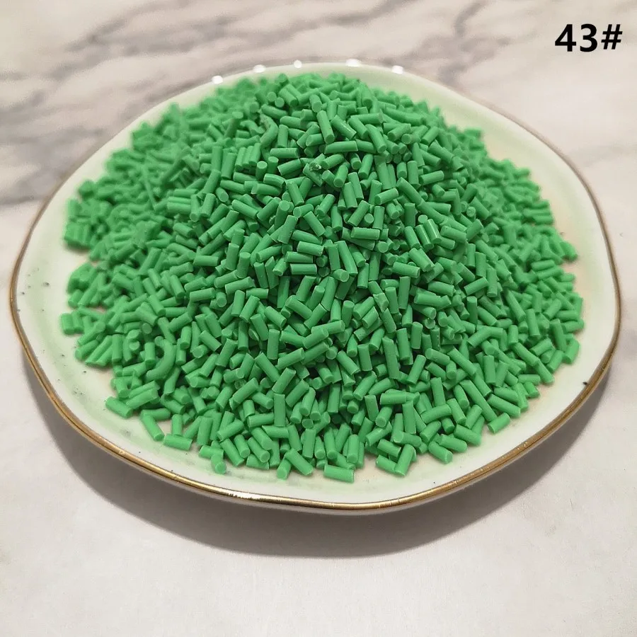 100 г/пакет слайм многоцветная глина разбрызгивает наполнитель игрушки аксессуары конфеты поддельные торт десерт грязь украшения - Цвет: 43 100g