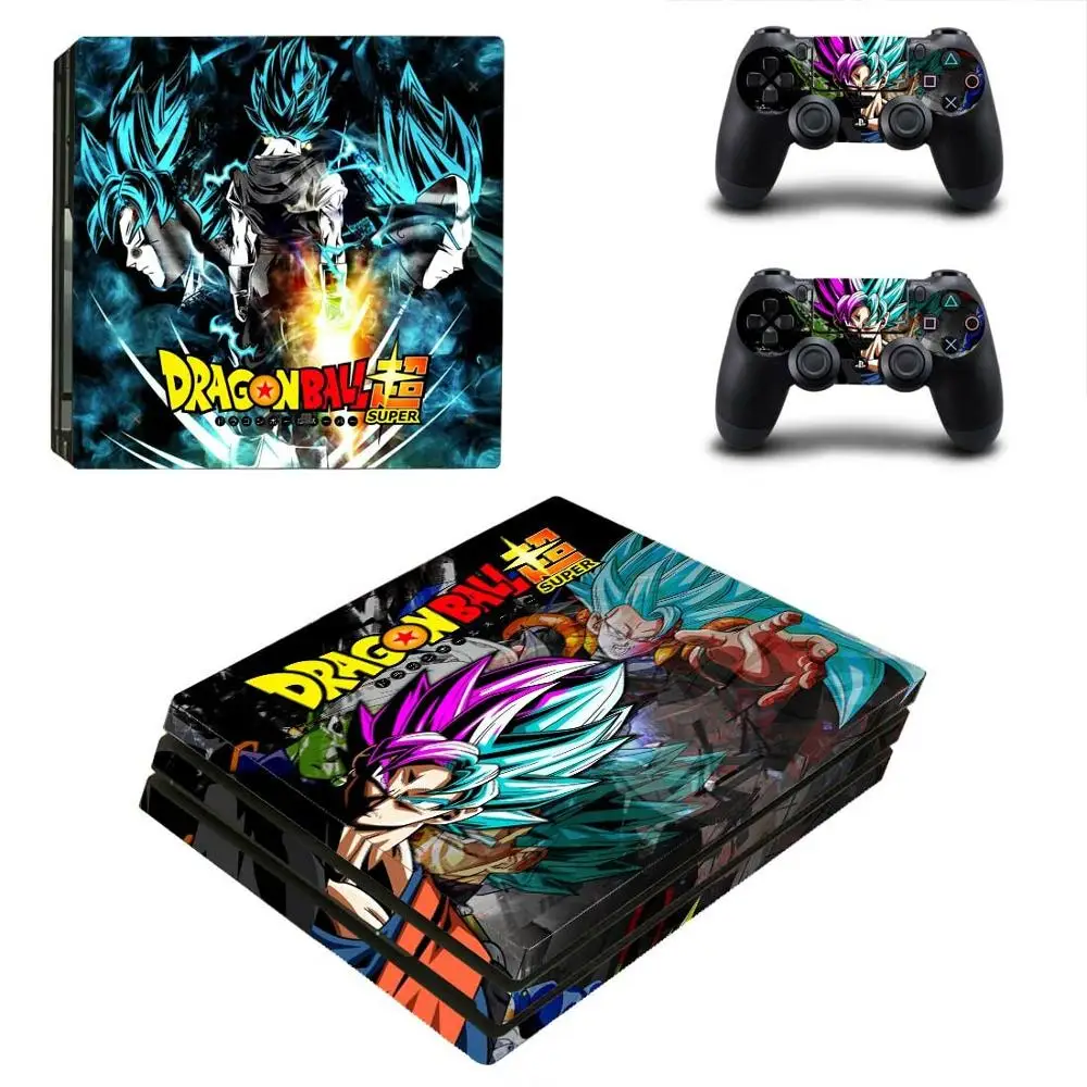 Dragon Ball Супер PS4 Pro стикер s PS 4 Play станция 4 Pro Кожа Стикеры для playstation 4 Pro консоль и контроллер