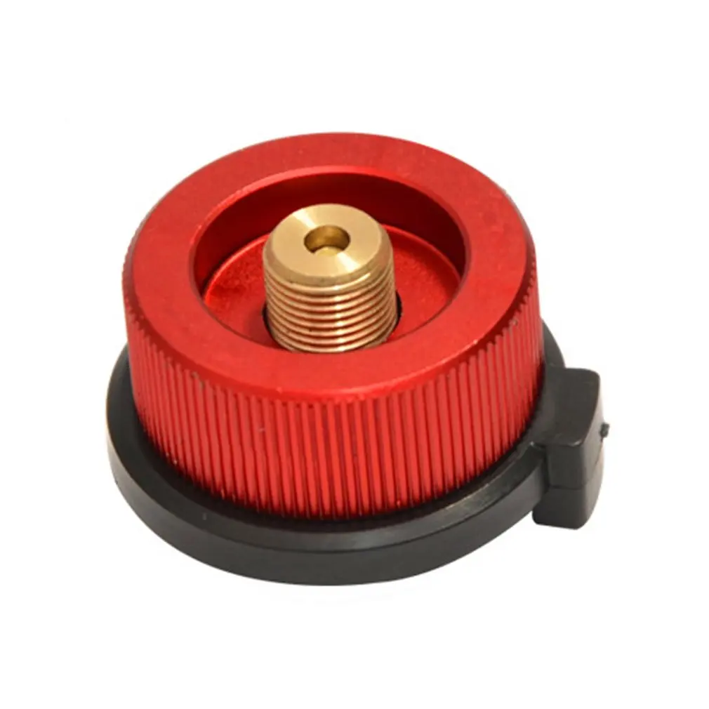 

Gas Refill Adapter Outdoor Camping Stove Cylinder Burner Inflate Valve Canister Self-Closing Function