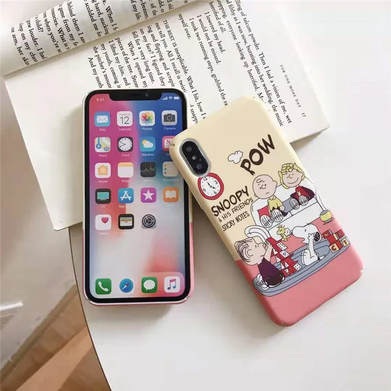 Чехол для телефона с рисунком "арахис", "Charlie коричневый" и "Собака", для Iphone 11, 11pro, MAX, 6, 6 S, 7, 8 Plus, X, Xs, Xr, Max, Жесткий Чехол из поликарбоната, capas funda