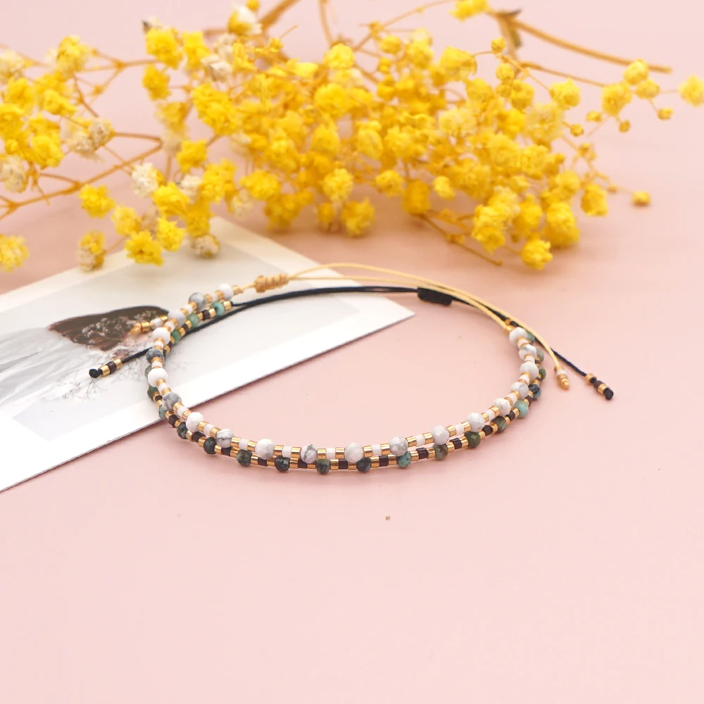 Bracciale Angelo Custode Con Pietre Naturali – Regalo Portafortuna Per Ragazze, Donne E Amiche Del Cuore - 5