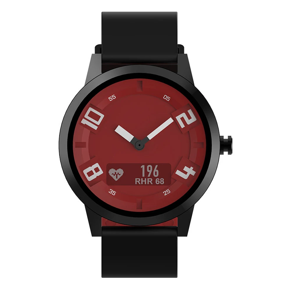 Lenovo Watch X механические смарт-часы OLED экран сапфировое стекло умные часы 45 дней в режиме ожидания 80 м водонепроницаемый монитор сердечного ритма - Цвет: Red