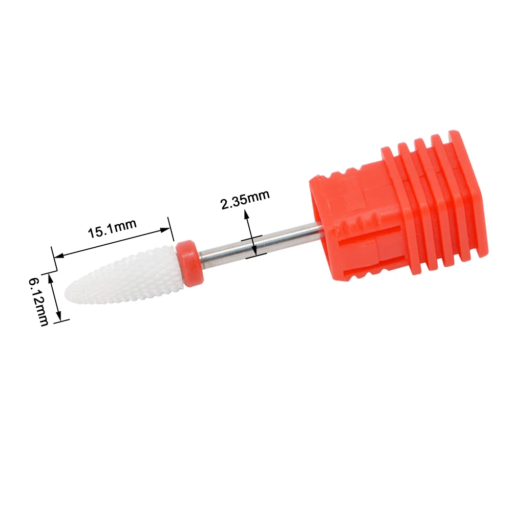 Керамика фреза Керамика и сверлами для ногтей для маникюра электродрель машина инструменты для ногтей файлы, аксессуары