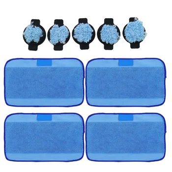 

Wet Dry Mop pad Cloth Water Wick Cap for IRobot Braava 320 380 381 380T 390 390T Mint 4200 4205 5200C vacuum cleaner parts