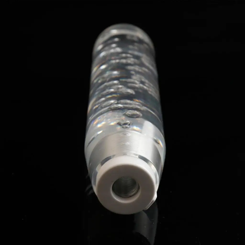 30cm Universal Car Vehicle Crystal LED 7-Color LIGHT Shifter Shift Knob Gear