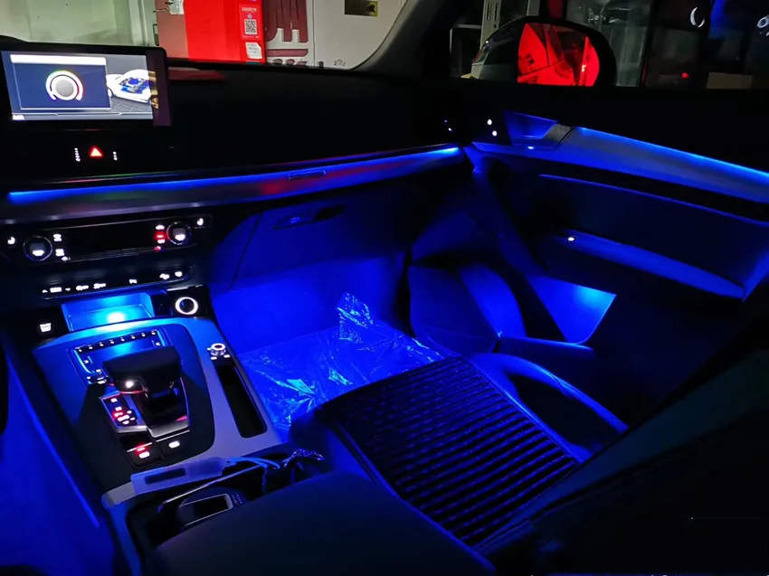 For Audi Q2L Q5L 30 color ambient light A4L Q3 Q5 21 color interior
