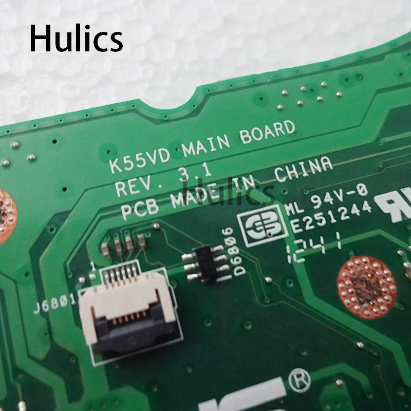 Hulics REV 3,1 для Asus K55A U57A K55VD материнская плата