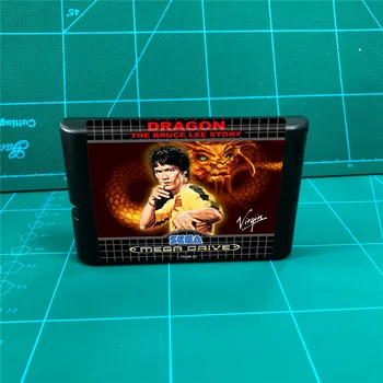 

Dragon the Bruce Lee Story - 16 bit MD Games Cartridge For MegaDrive Genesis console