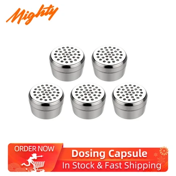 

5pcs Dosing Capsule for Mighty/Crafty/Plenty/Volcano Hybrid dry herb vaporizer electronic cigarette Accessories herb canister
