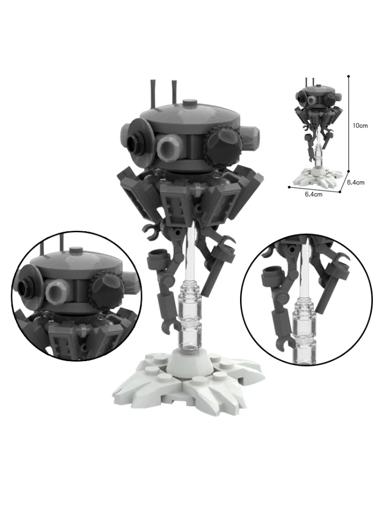 Imperial Probe Droid Building Block DIY Educational Toy Bricks Details about   MOC-37282 FREE 