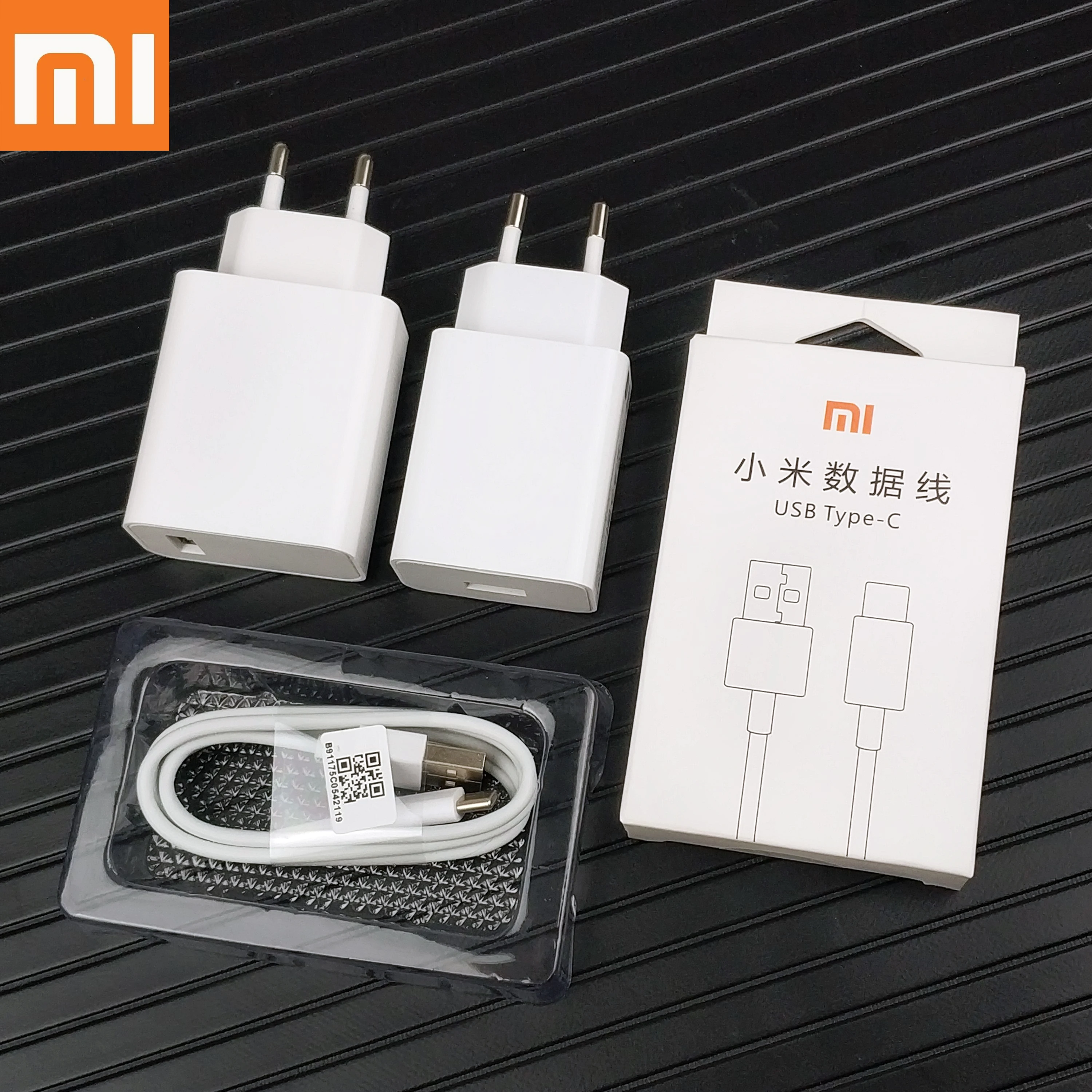 Оригинальное быстрое зарядное устройство Xiaomi 18 Вт/27 Вт для путешествий с