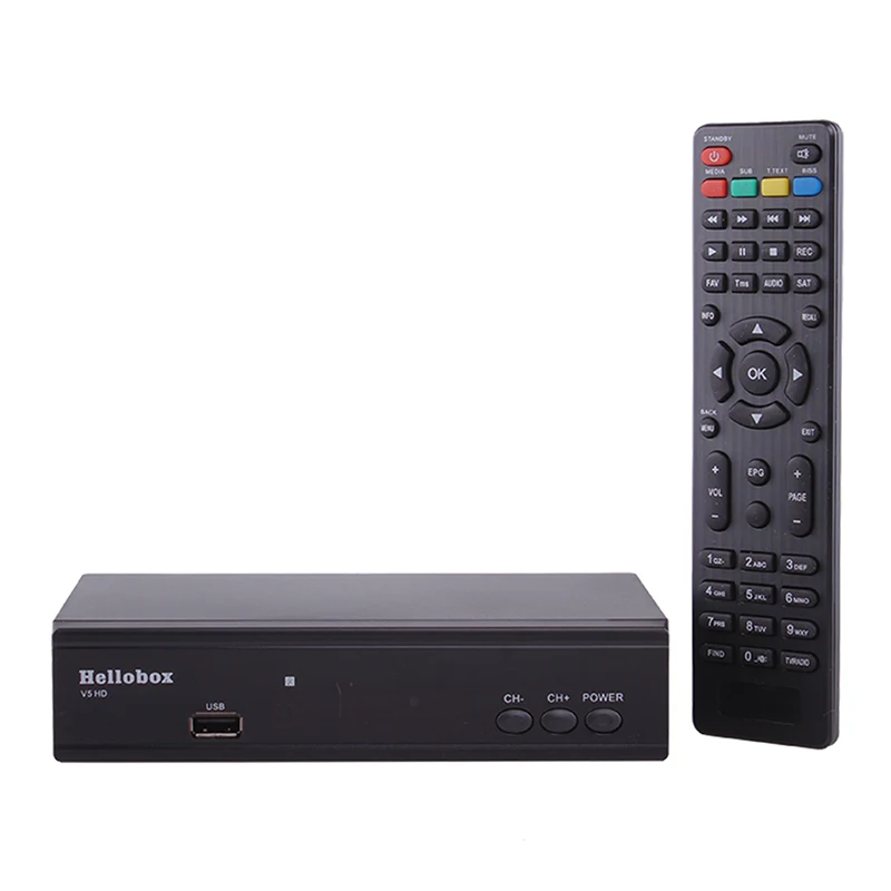 Hellobox V5 спутниковый ресивер DVB S2 SCAM Full HD DVBS2 PowrVu Biss полностью Автозагрузка IKS спутниковый ТВ ресивер